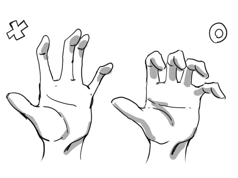 手の描き方は観察が大事 3つのパーツで簡単に手を描く方法 シジストノート