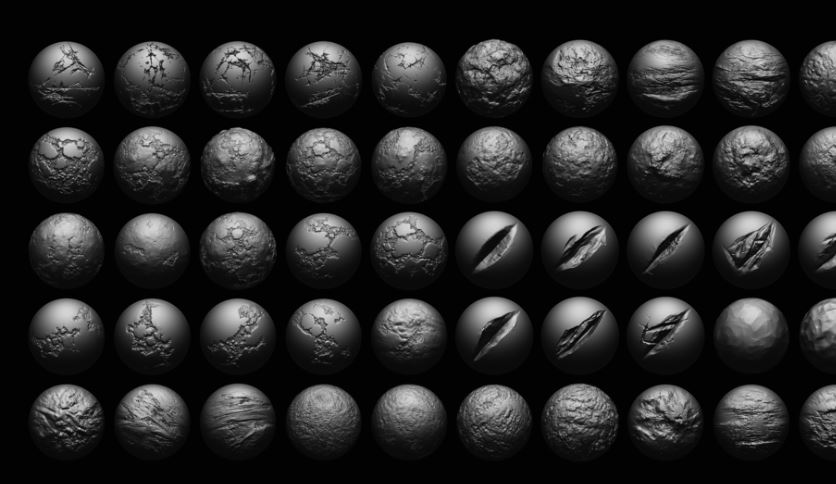 オススメ無料 Zbrushのカスタムブラシ11選 プロレベルのブラシで制作の質を上げよう シジストノート