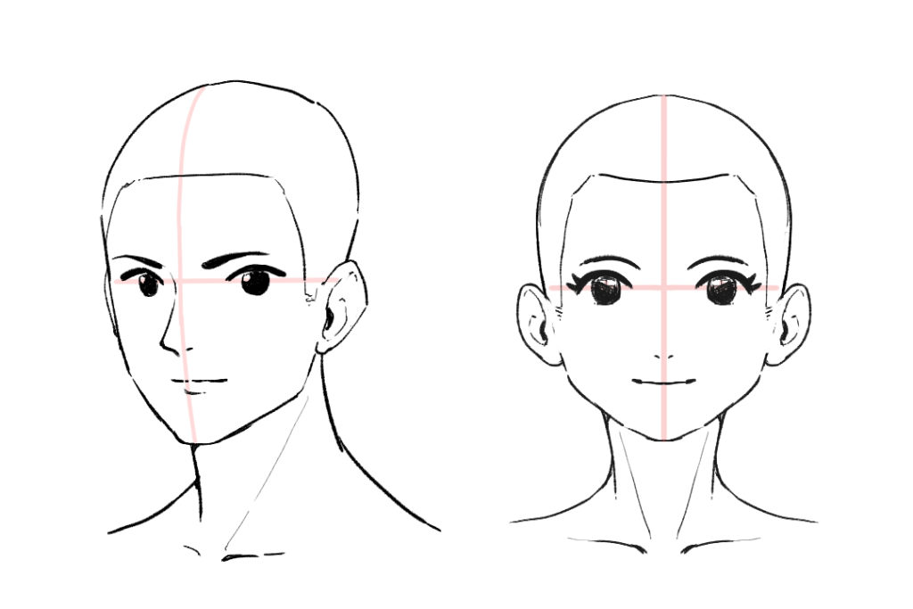 簡単顔の描き方7