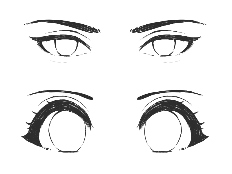 目の描き方5