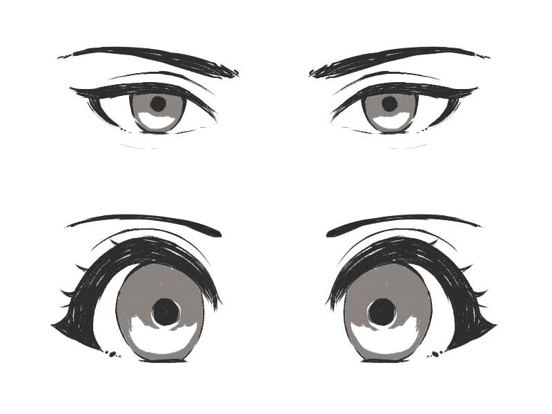 目の描き方6