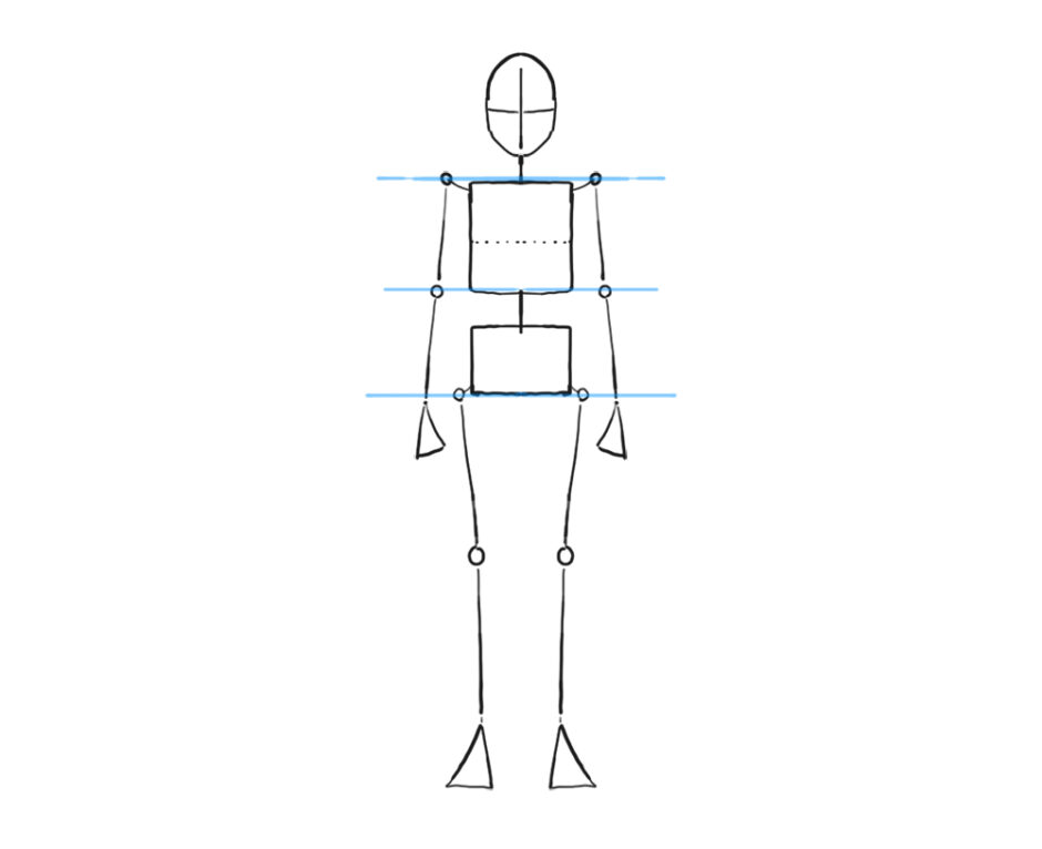 体をバランスよく描きたい人のためのアタリの描き方 | シジストラボ